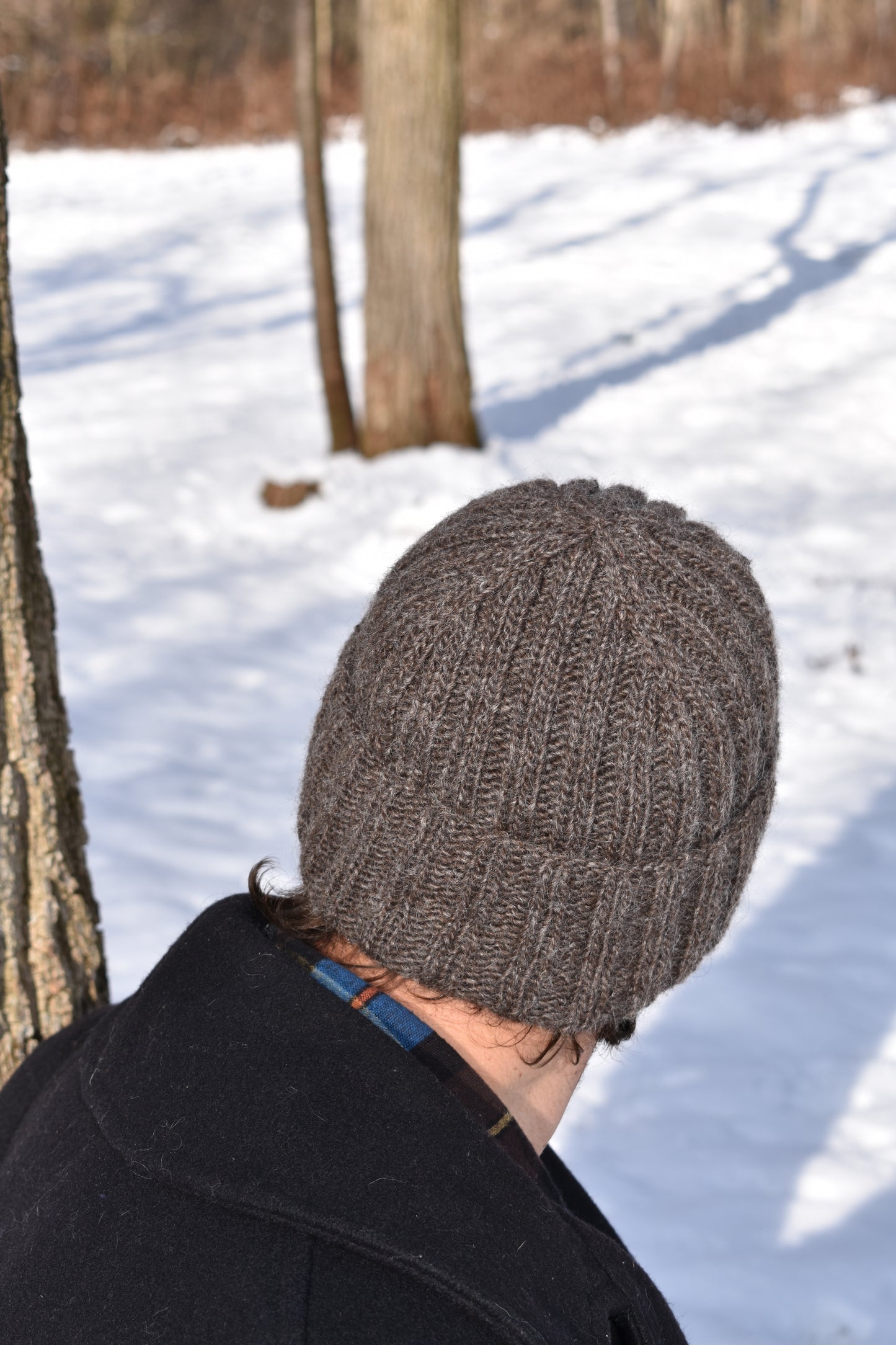 PDF PATTERN - Basic Ribbed Watch Cap