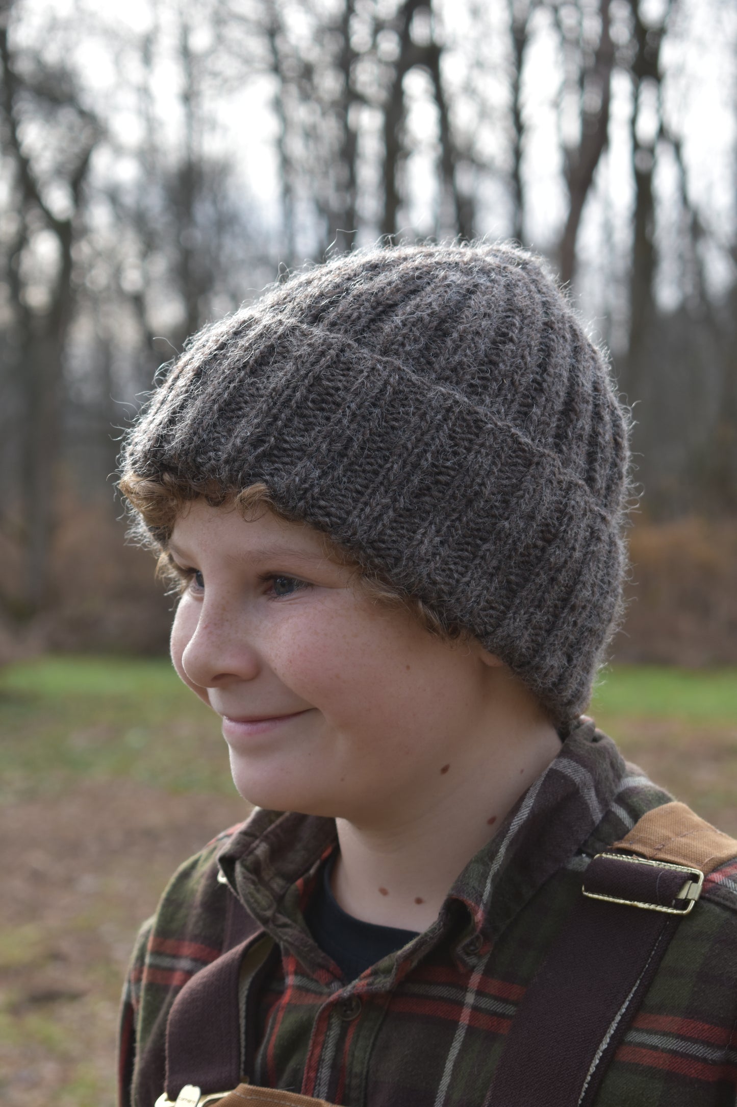 PDF PATTERN - Basic Ribbed Watch Cap